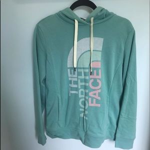 Teal North Face Sweatshirt